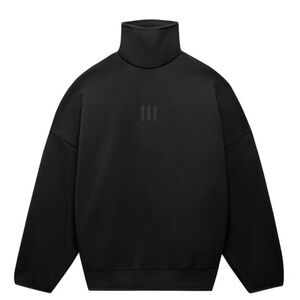 Fear Of God x Adidas Collab Black Hoodie